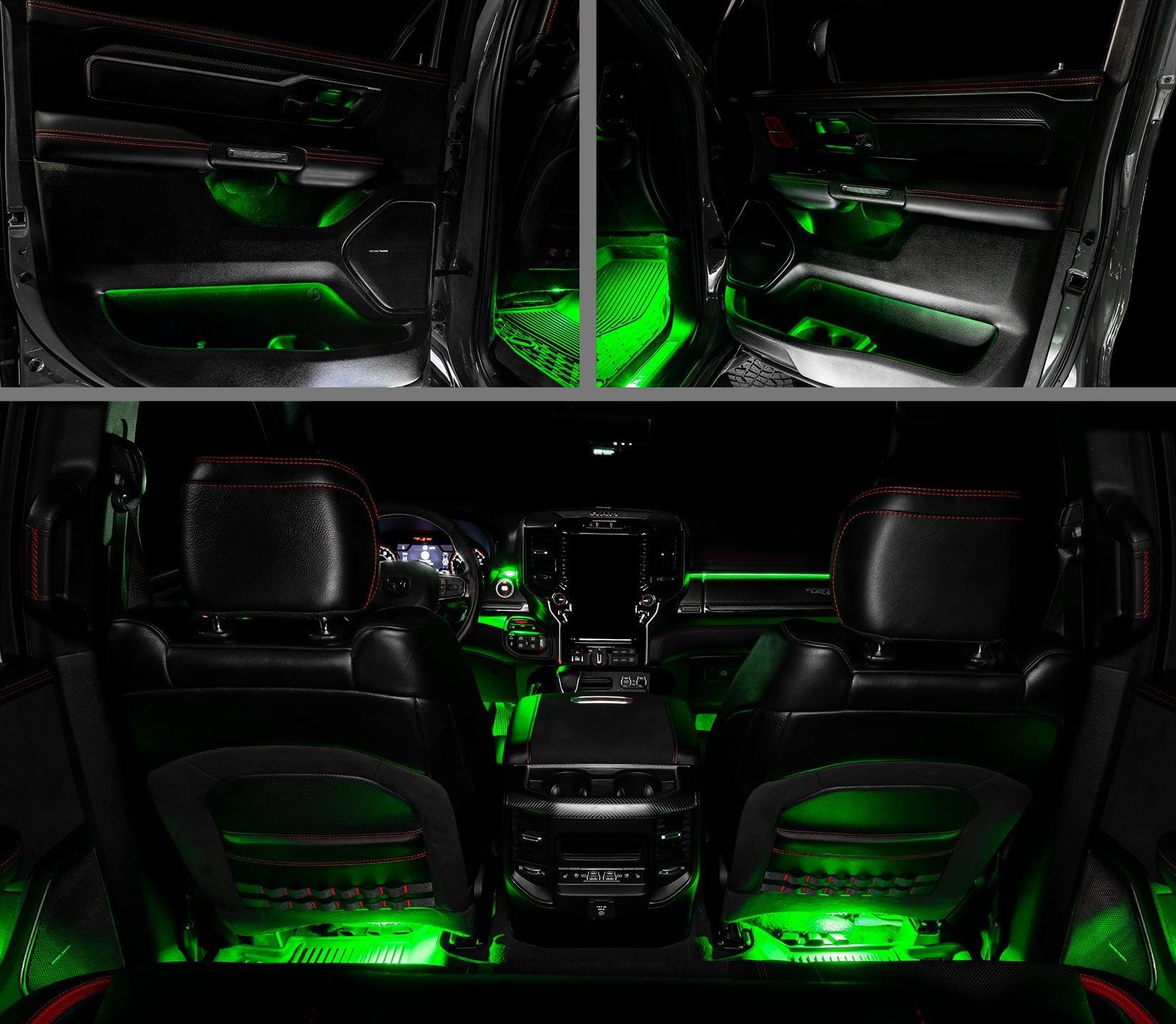 ORACLE Lighting 2019-2023 RAM Complete Interior Ambient Lighting ColorSHIFT® RGB Conversion Kit