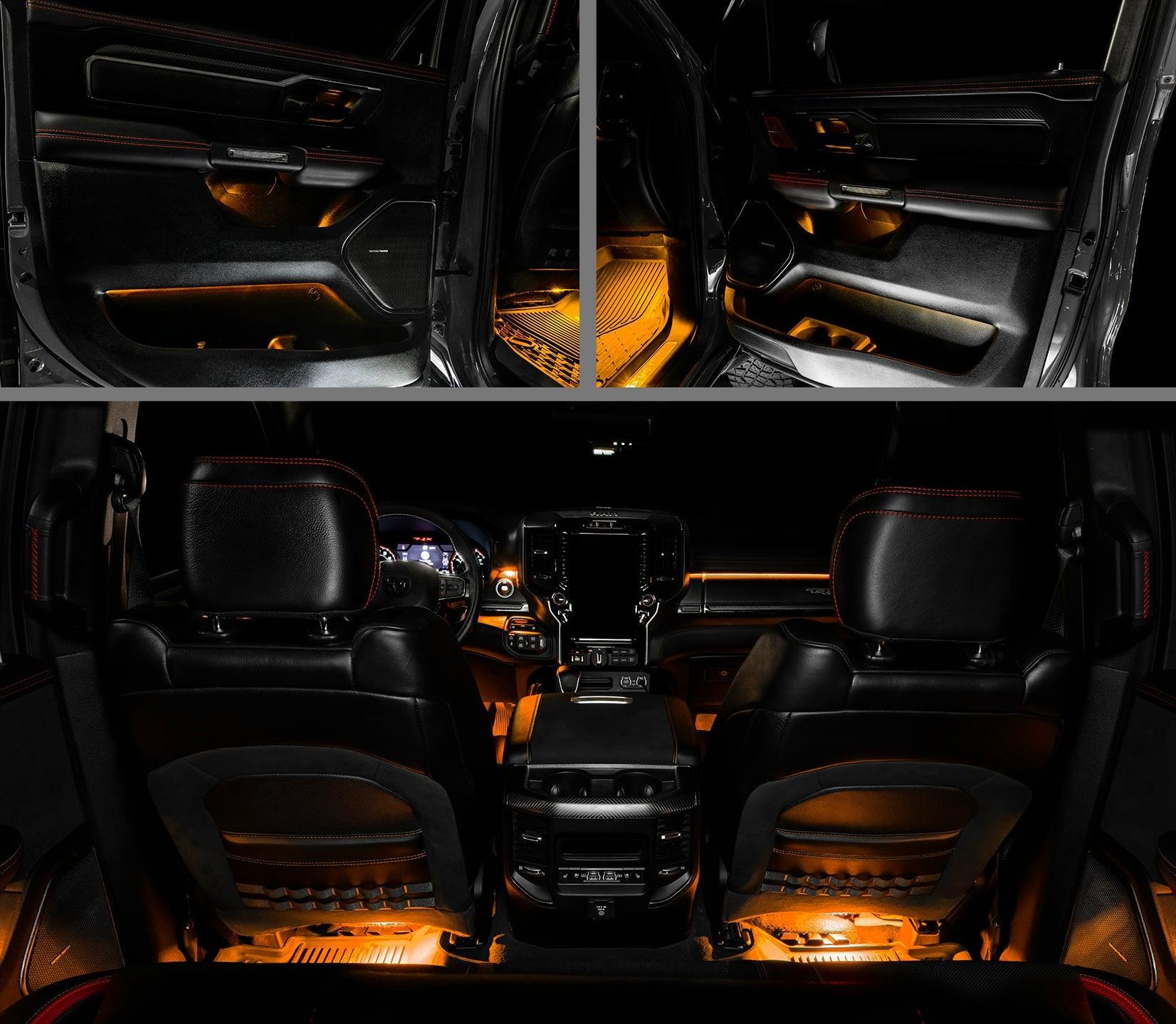 ORACLE Lighting 2019-2023 RAM Complete Interior Ambient Lighting ColorSHIFT® RGB Conversion Kit