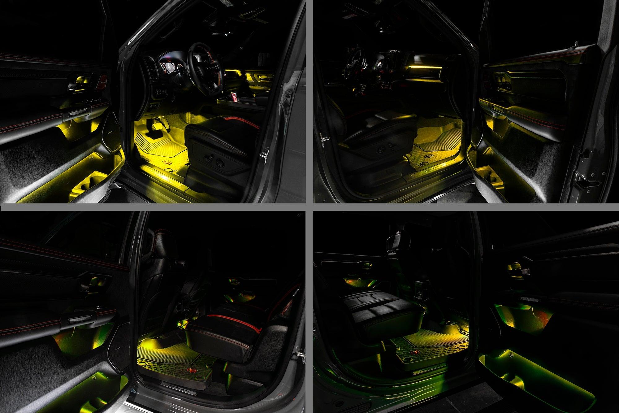 ORACLE Lighting 2019-2023 RAM Complete Interior Ambient Lighting ColorSHIFT® RGB Conversion Kit