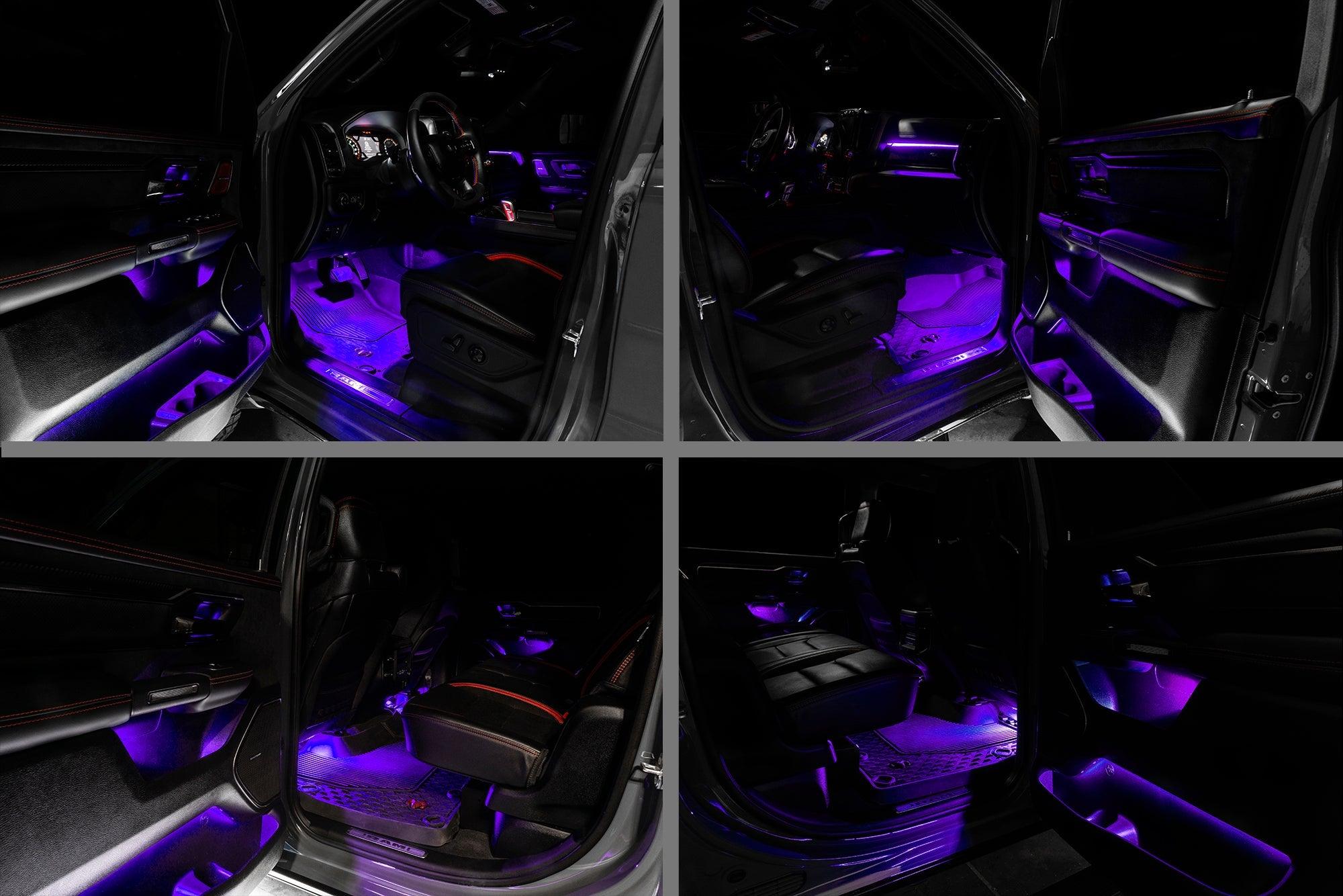 ORACLE Lighting 2019-2023 RAM Complete Interior Ambient Lighting ColorSHIFT® RGB Conversion Kit