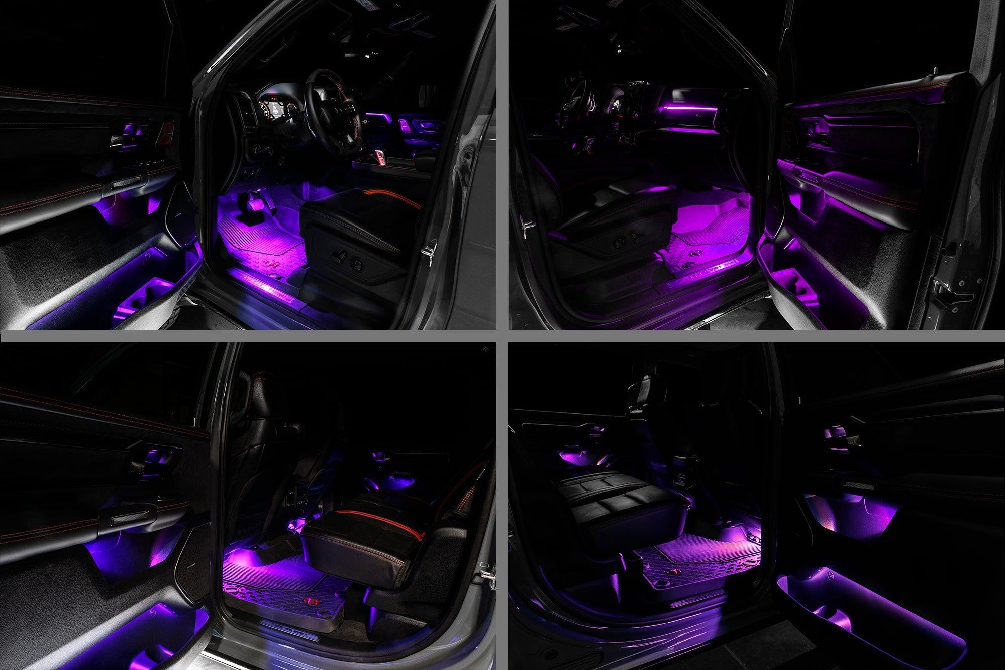 ORACLE Lighting 2019-2023 RAM Complete Interior Ambient Lighting ColorSHIFT® RGB Conversion Kit