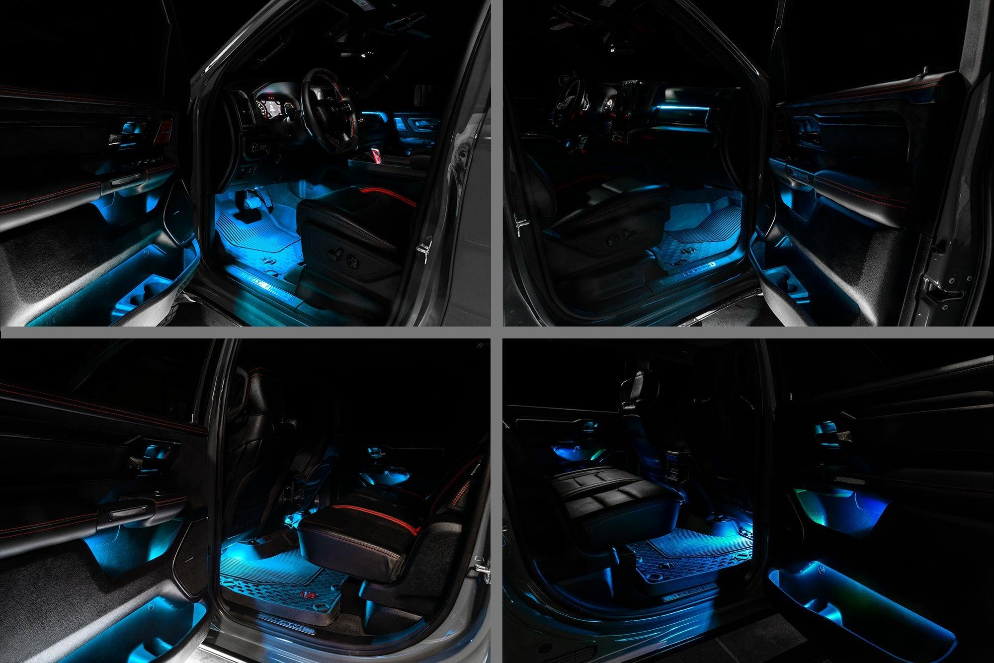 ORACLE Lighting 2019-2023 RAM Complete Interior Ambient Lighting ColorSHIFT® RGB Conversion Kit