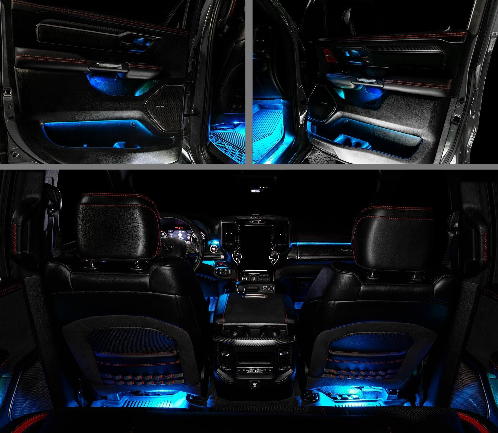 ORACLE Lighting 2019-2023 RAM Complete Interior Ambient Lighting ColorSHIFT® RGB Conversion Kit