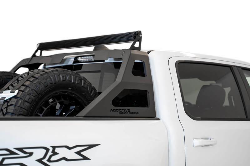 Addictive Desert Designs 2021 & UP Dodge Ram 1500 TRX Stealth Fighter Chase Rack - Hammer Black