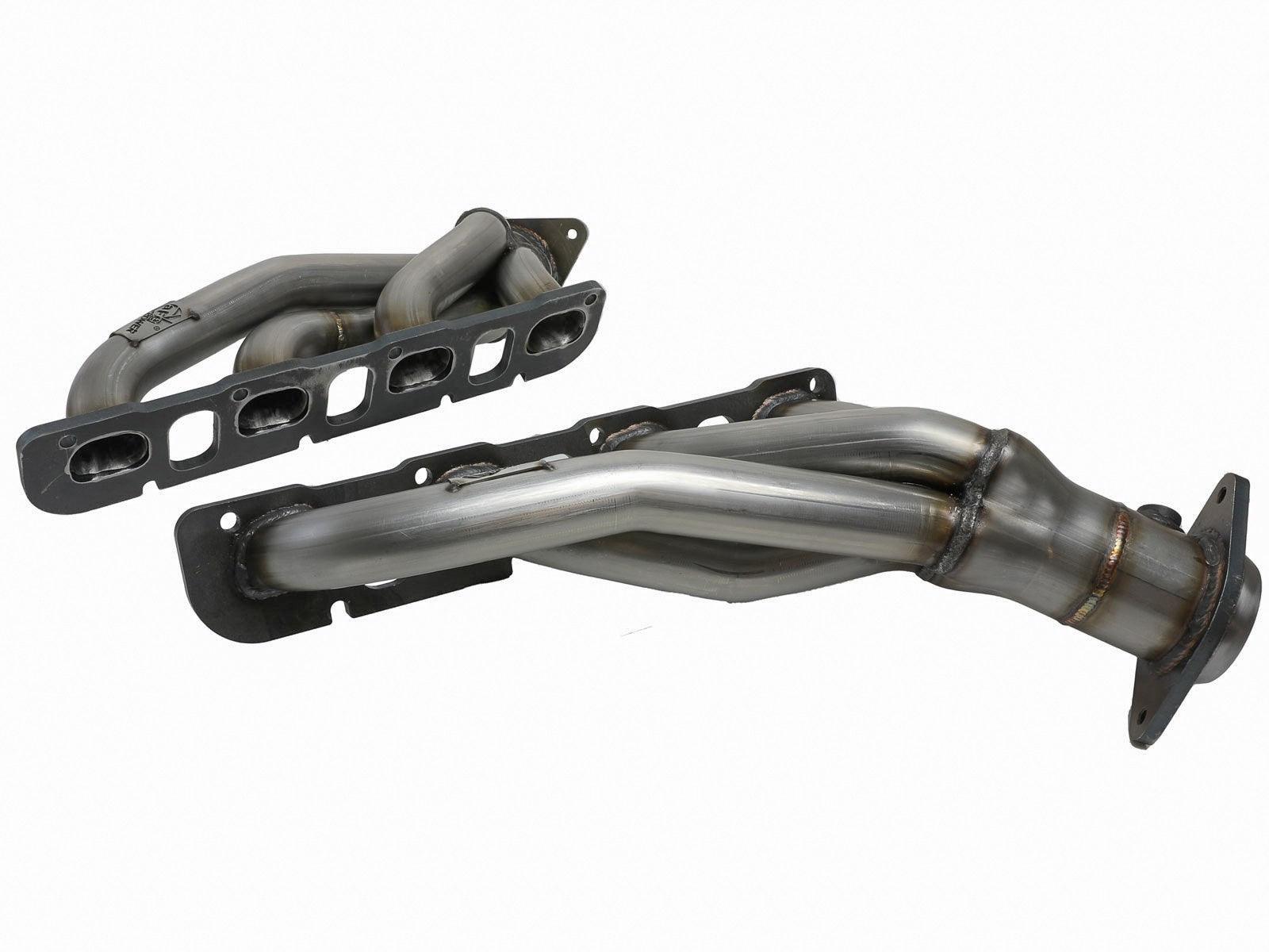 aFe Twisted Steel 304SS Short Header 2015-2023Dodge Challenger / Charger 6.2L / 6.4L HEMI