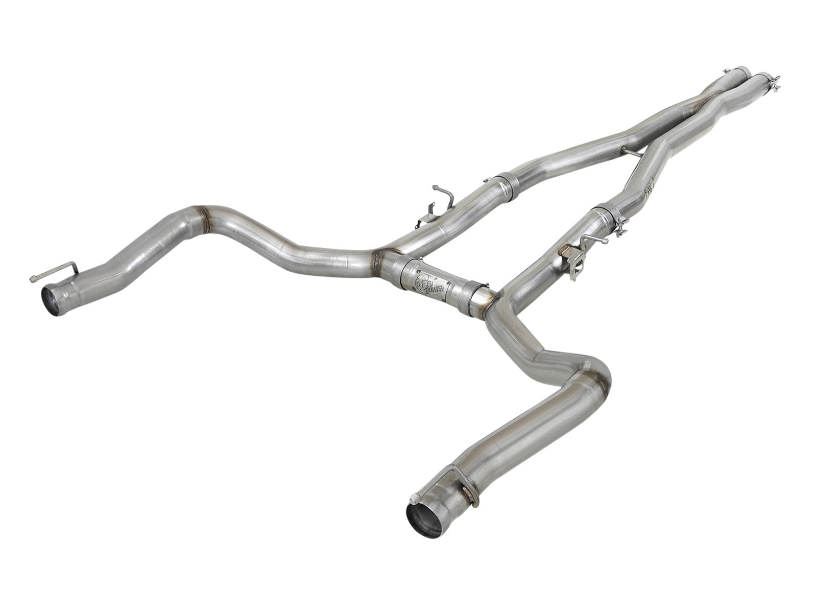 aFe MACH Force-Xp 3in 304 SS Cat-Back Exhaust 15-23 Dodge Charger Hellcat V8-6.2L/6.4L w/o Muffler