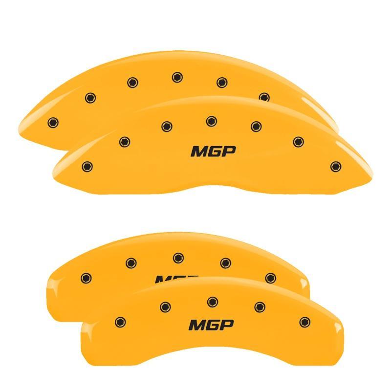 MGP Brake Caliper Covers Ram 1500 / 1500 Classic (2011-2018) (2019-2021 Classic) Red / Yellow / Black