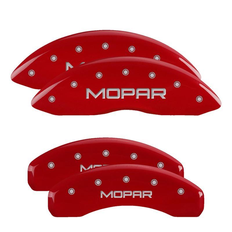 MGP Brake Caliper Covers Ram 1500 / 1500 Classic (2011-2018) (2019-2021 Classic) Red / Yellow / Black