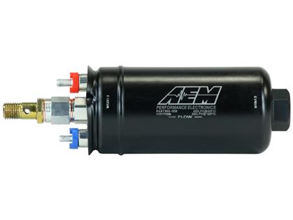 AEM 400LPH High Pressure Inline Fuel Pump - M18x1.5 Female  50-1009