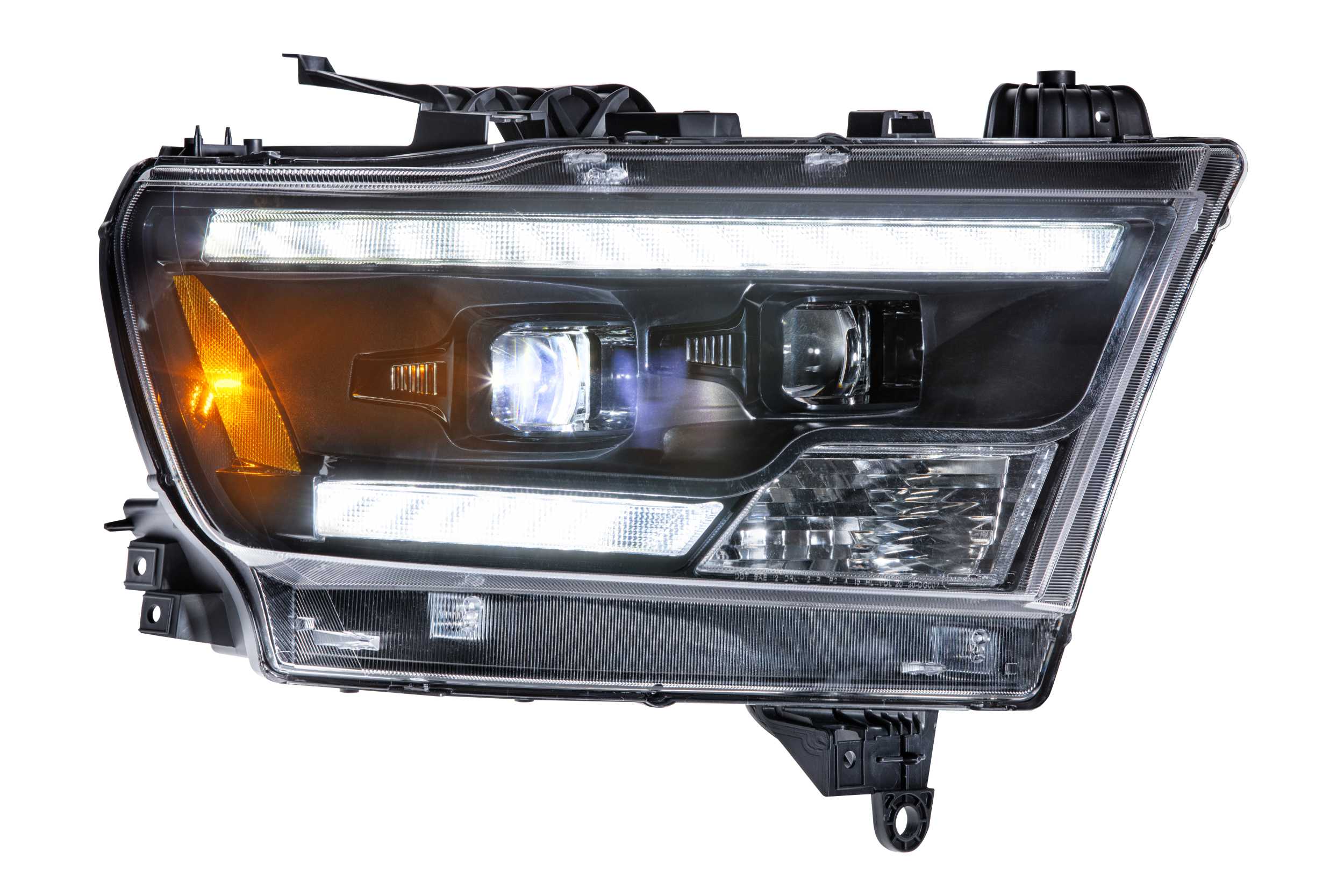 Morimoto XB Hybrid LED Headlights: Dodge Ram 1500 (19+) (Pair / ASM) LF525