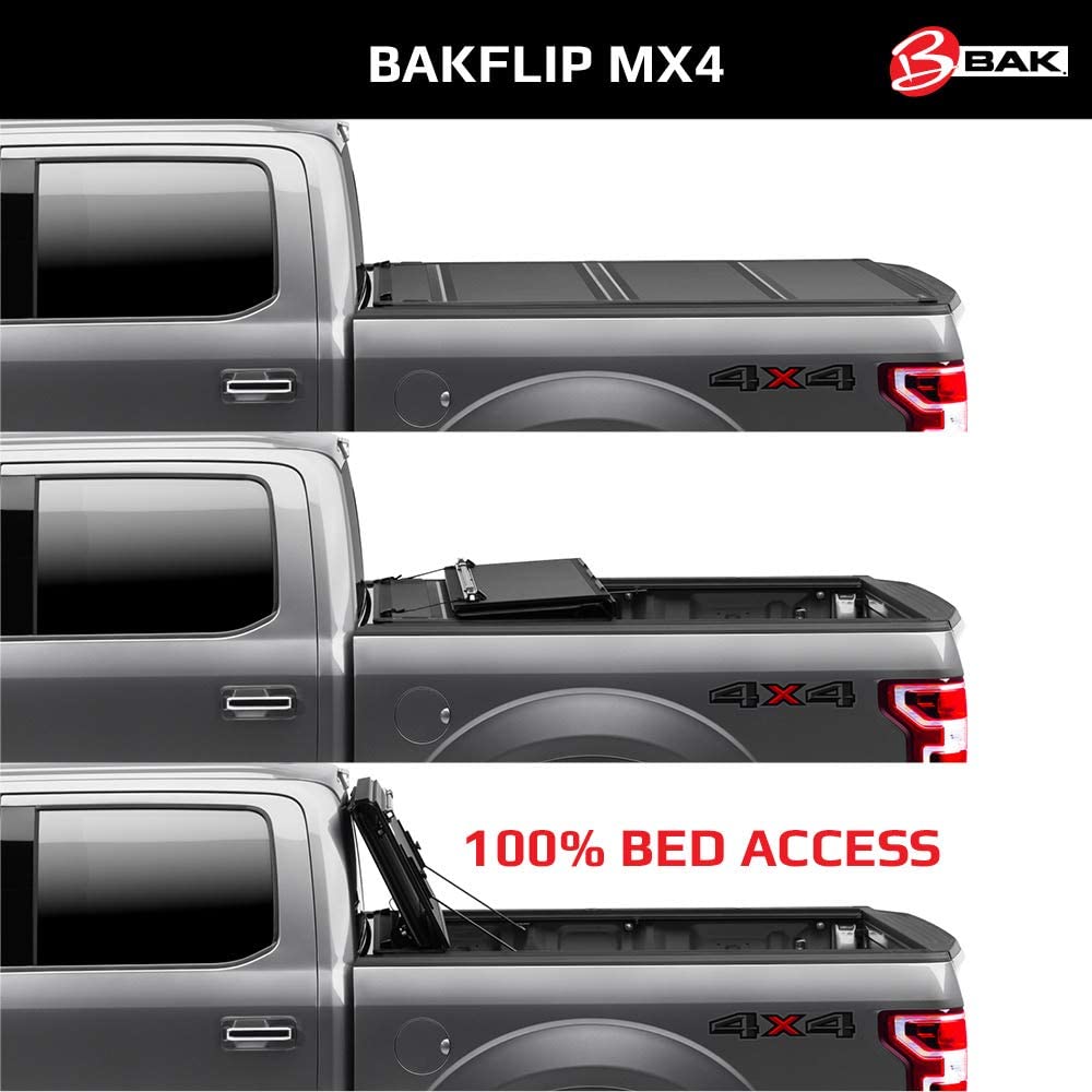 BAK 12-23 Ram 1500/2500 6ft 4in Bed (w/ Ram Box) BAKFlip MX4 Matte Finish