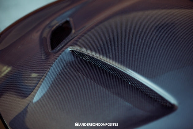 Anderson Composites 2015-2023 Dodge Charger Hellcat Type-OE Carbon Fiber Hood