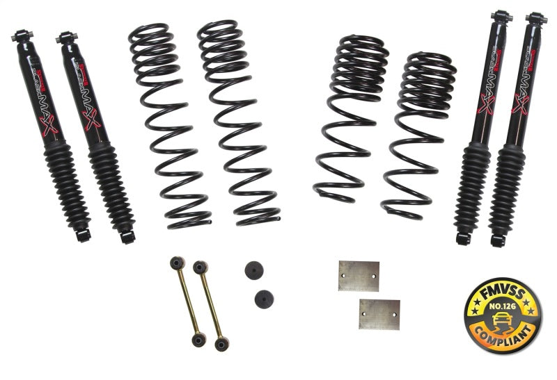 Skyjacker Long Travel 2 Stage 1in-1.5in Coil System 2018 Jeep Wrangler JL 4 Door 4WD (Non-Rubicon)