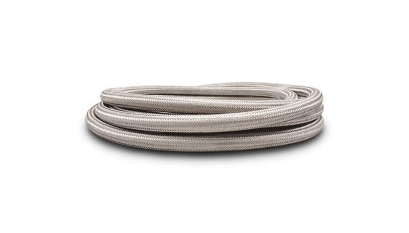 Vibrant Stainless Steel Braided Flex Hose w/PTFE Liner AN -3 (20ft Roll)