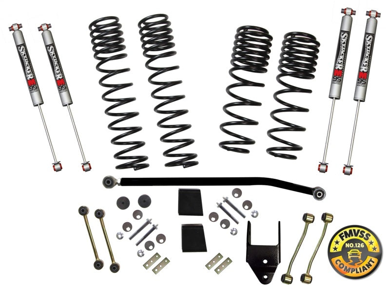 Skyjacker Long Travel 2 Stage 3.5in-4in Coil System  Jeep Wrangler JL 4 Door 4WD (Non-Rubicon)