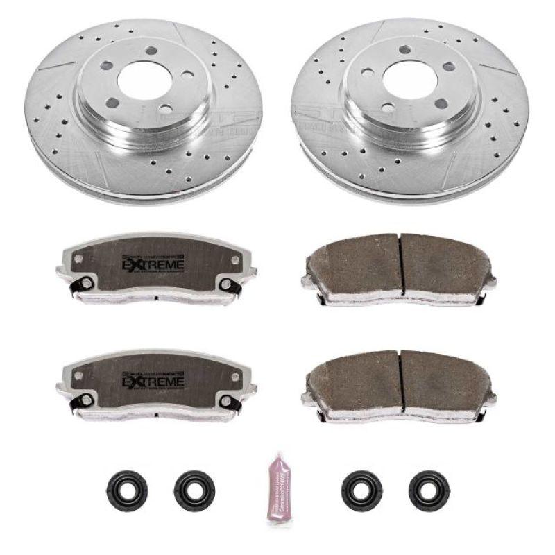 Power Stop 2005-2023 Chrysler 300/Charger/Challenger Front Z26 Street Warrior Brake Kit