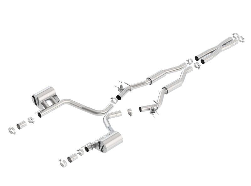 Borla 2015-2023 Dodge Challenger SRT 392 S-Type Catback Exhaust Single Split Rear Exit (No Tip)