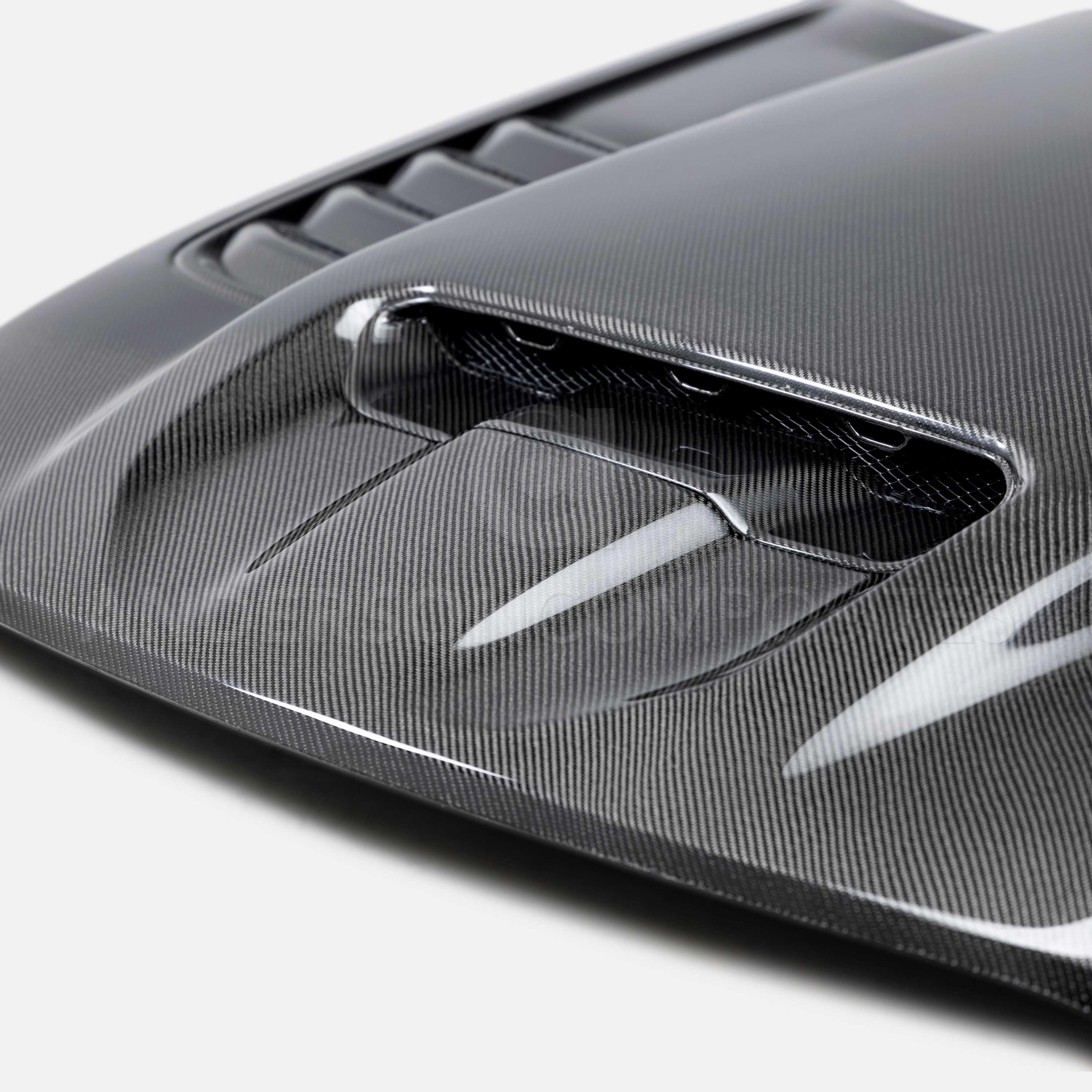 ANDERSON COMPOSITES 2021-2024 RAM TRX TYPE-OE CARBON FIBER HOOD