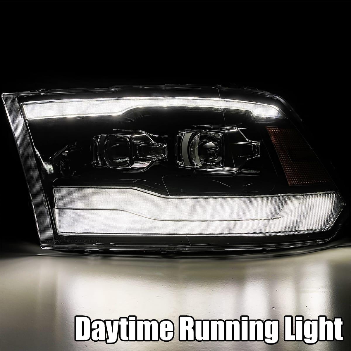 AlphaRex 09-18 Ram Truck PRO-Series G2 Projector Headlights Chrome