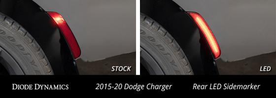 Diode Dynamics LED Sidemarkers for 2015-2023 Dodge Charger & Charger Widebody (set)