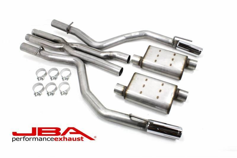 JBA 15-2023 Dodge Charger SRT8 & Hellcat 6.2/6.4L 409SS Dual Rear Exit Cat-Back Exhaust