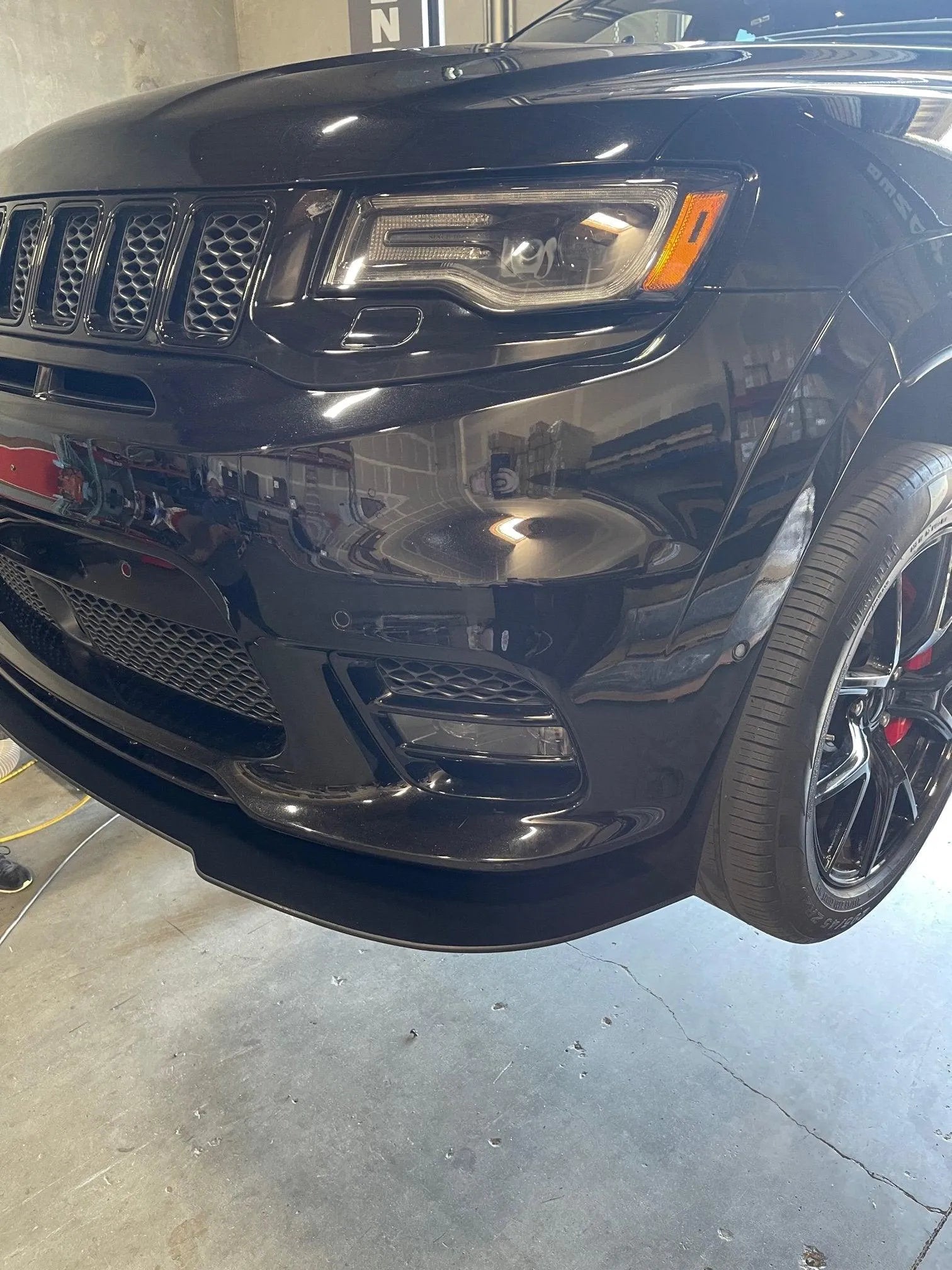 Zl1 Addons Jeep 17-21 Grand Cherokee SRT Splitter