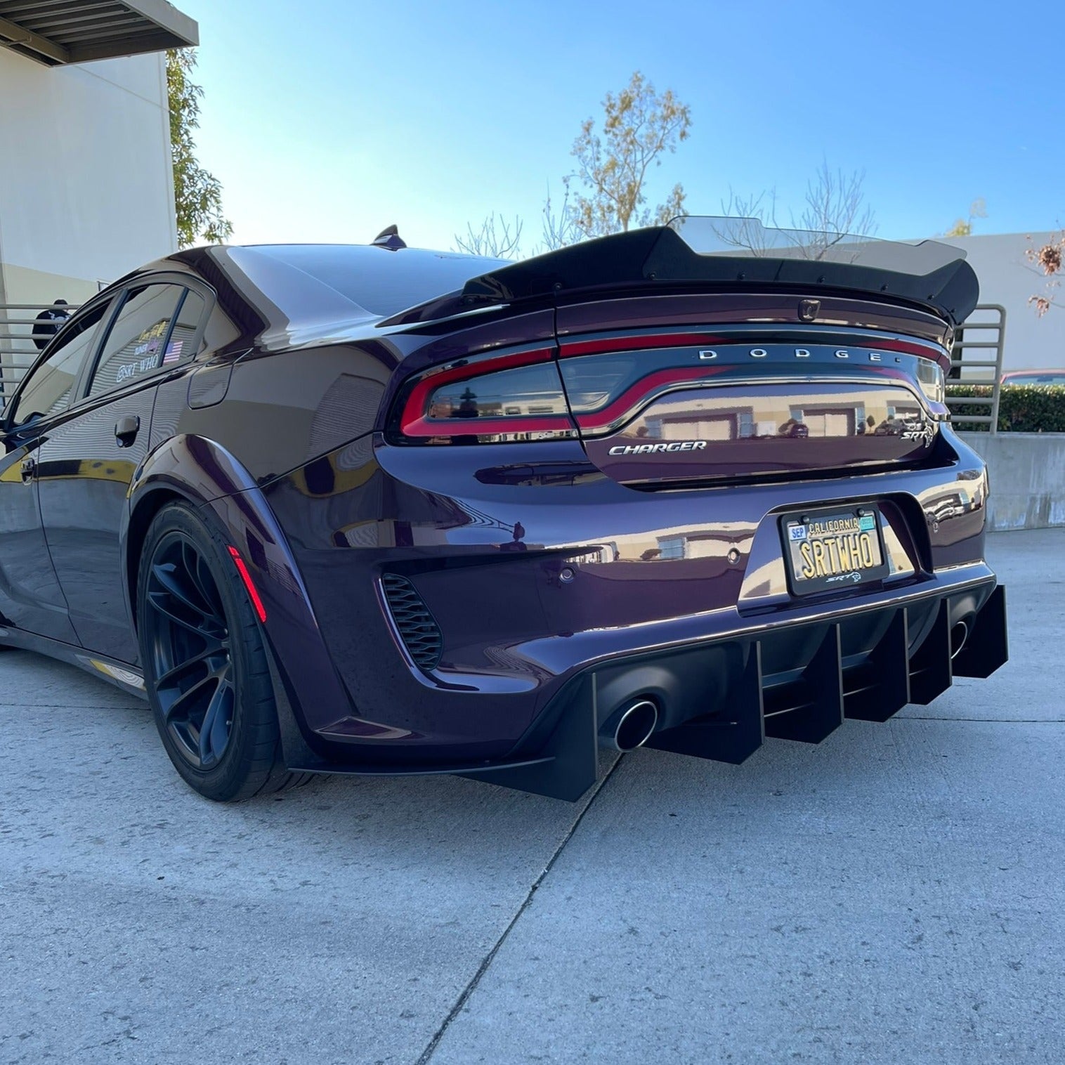 ZL1 Addons Charger 20-23 Widebody Stealth Diffuser