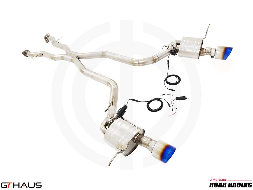 Gt Haus Titanium Valved Cat Back (Jeep SRT WK2) 2012-2021