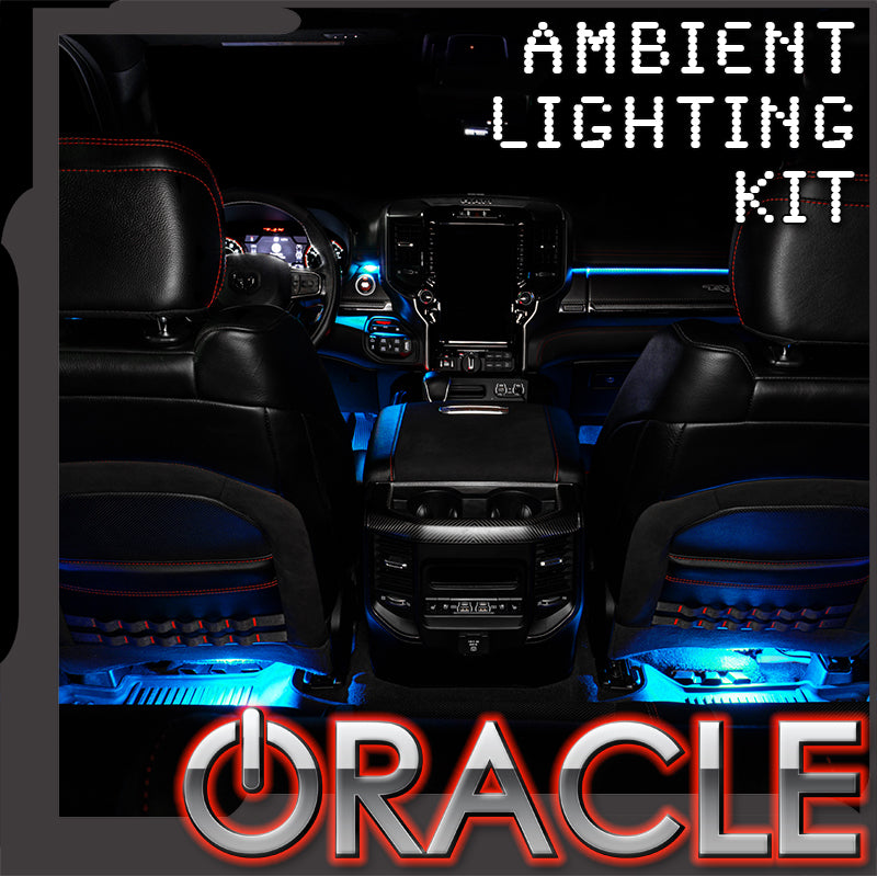 ORACLE Lighting 2019-2023 RAM Complete Interior Ambient Lighting ColorSHIFT® RGB Conversion Kit