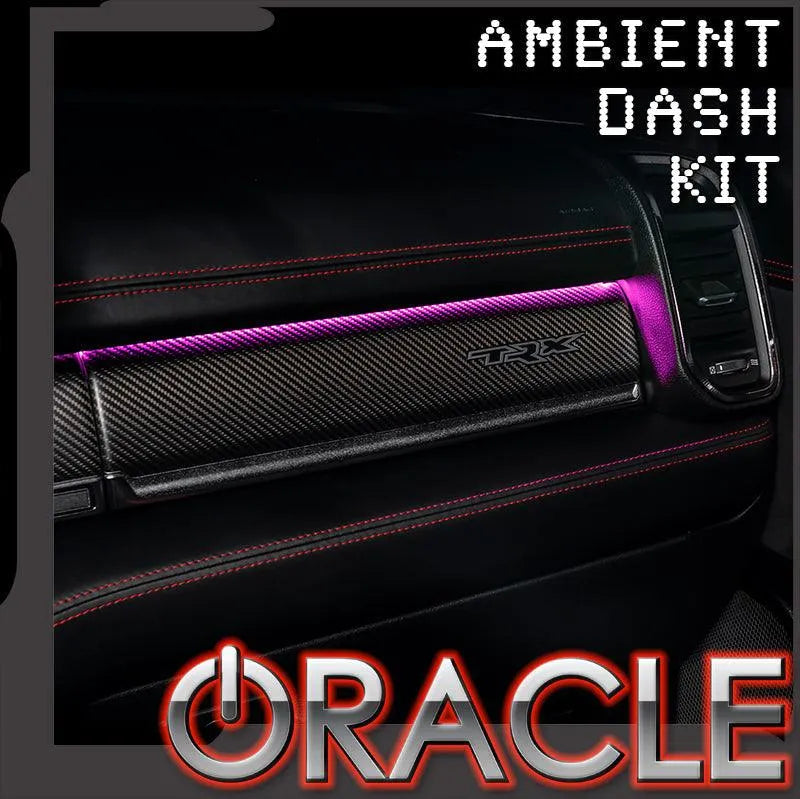 ORACLE Lighting 2019-2022 RAM TRX Dash Interior Ambient Lighting ColorSHIFT® RGB Conversion Kit