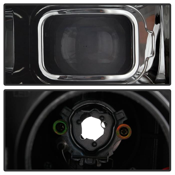Spyder Projector Headlights Dodge Ram 1500 2019-2021 Halogen Model - Black / Chrome