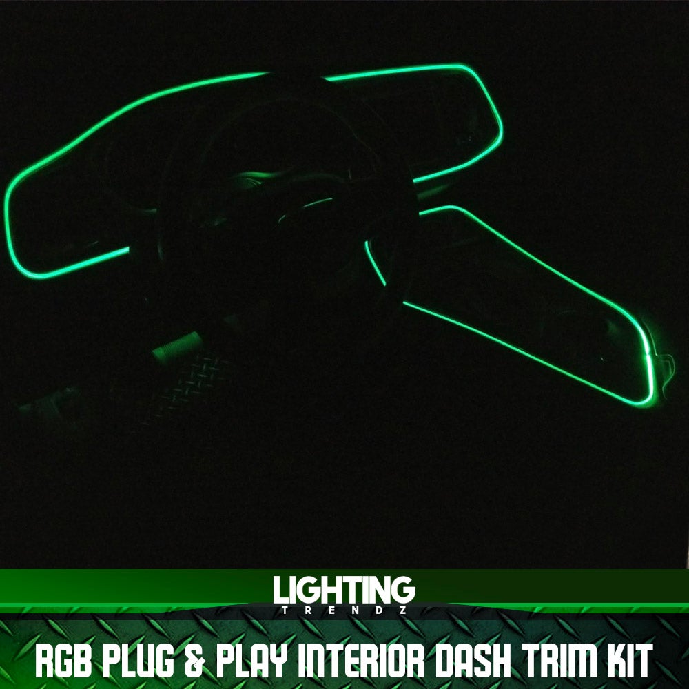 Lighting Trendz RGB Plug & Play Interior Dash Trim Kit