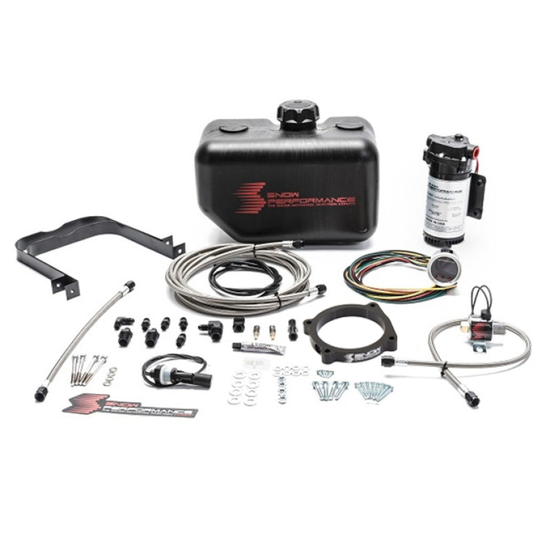 Snow Performance Stg 2 Boost Cooler 2015-2021 Challenger/Charger Hellcat Water Inj Kit (SS Braid Line/4AN Fit)
