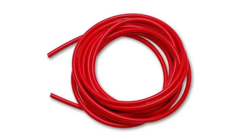 Vibrant 3/4 (19mm) I.D. x 10 ft. of Silicon Vacuum Hose - Red