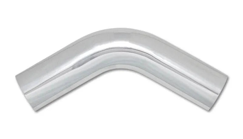 Vibrant 2.5in O.D. Universal Aluminum Tubing (60 degree Bend) - Polished