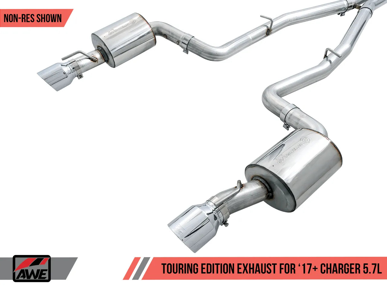 AWE Exhaust Suite for the 17+ Dodge Charger 5.7