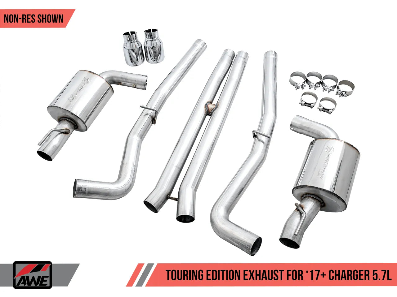 AWE Exhaust Suite for the 17+ Dodge Charger 5.7