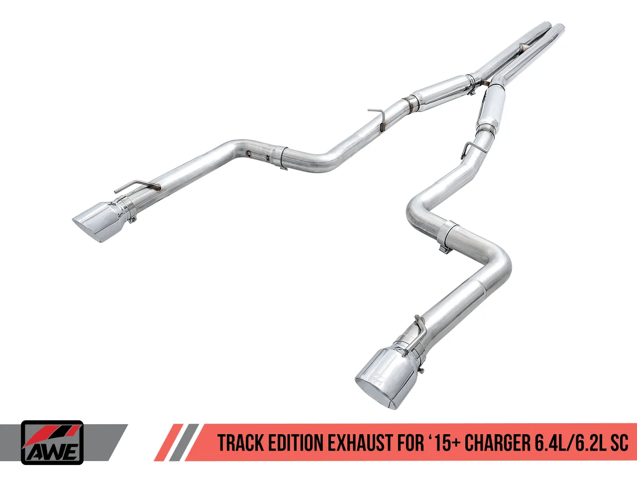 AWE Exhaust Suite for the 15+ Dodge Charger 6.4 / 6.2 SC