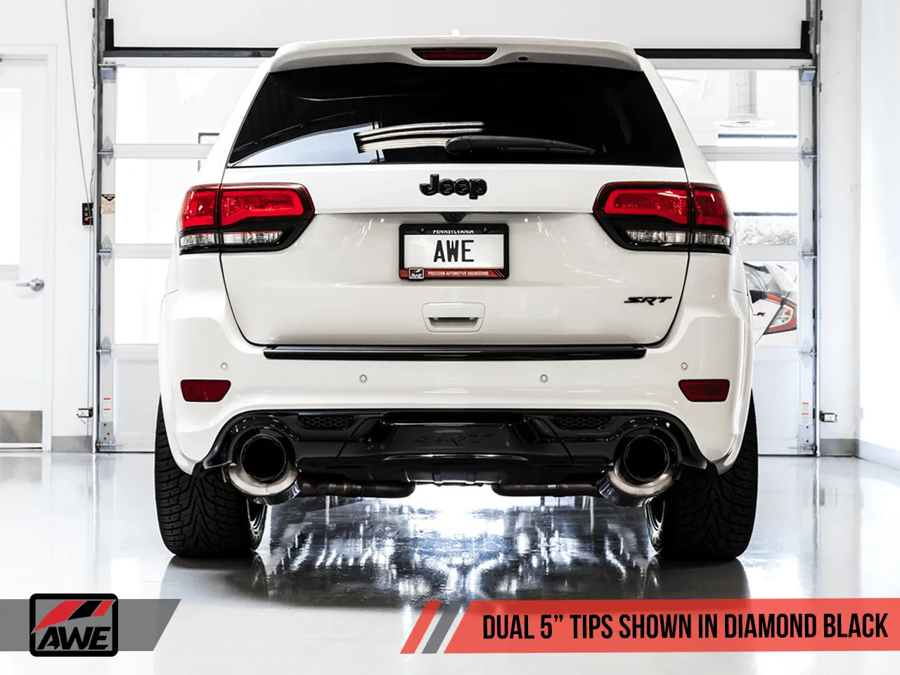 AWE Exhaust Suite for the Jeep WK2 Grand Cherokee SRT