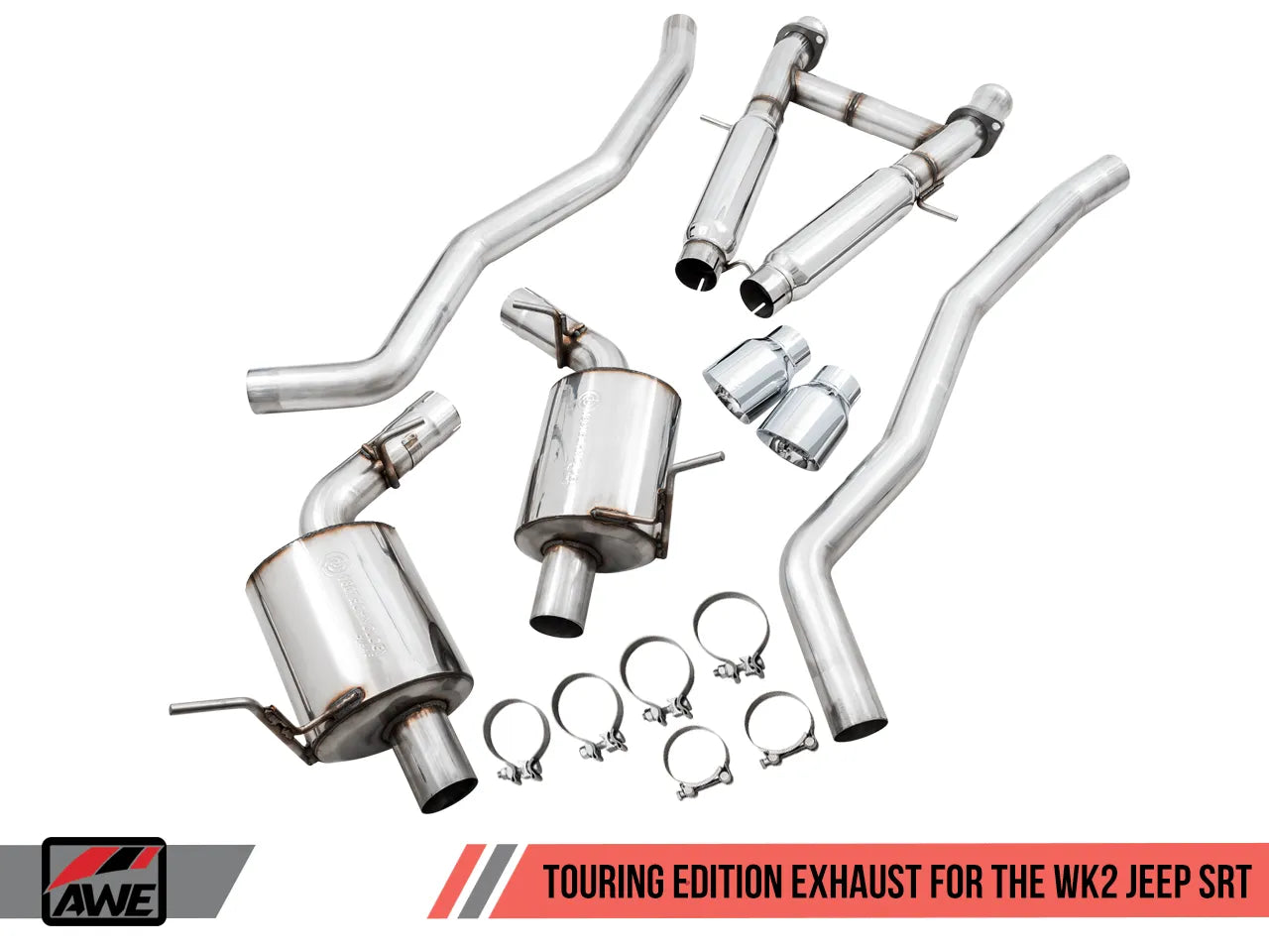 AWE Exhaust Suite for the Jeep WK2 Grand Cherokee SRT