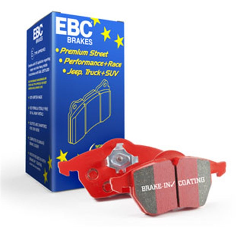 EBC "Red Stuff" Front Brake Pads 16-23 Charger/Challenger Hellcat 6 Piston