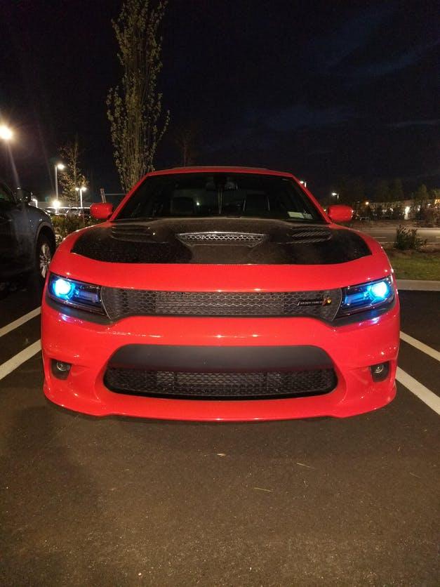 Lighting Trendz Krypto-Night RGB LED Headlight Replacements 2015-2021 Dodge Charger/Challenger