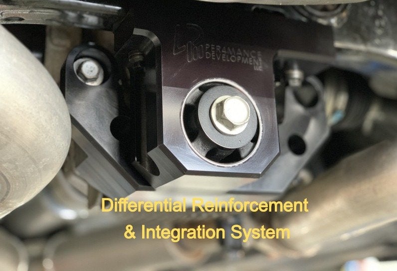 Per4mance DIRS Differential Brace & Race Brace  for 2015-2023 V8 Chargers/Challengers/300 RWD