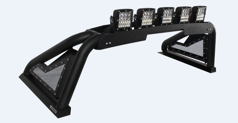Go Rhino 2021-2024  RAM TRX Sport Bar 2.0 Complete Kit w/Sport Bar + Retractable Light Mnt