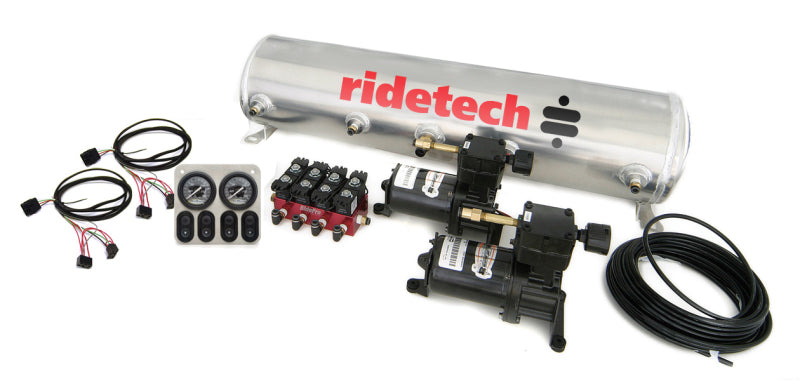 Ride Tech 5 Gallon Analog Air Ride Compressor Leveling System