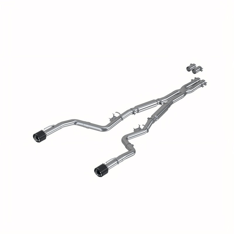 MBRP Street Profile Exhaust System for 2015-2023 Dodge Charger 3" Cat-Back, Dual Rear with 5" Tips