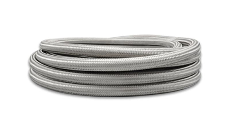 Vibrant -20 AN SS Braided Flex Hose (10 foot roll)