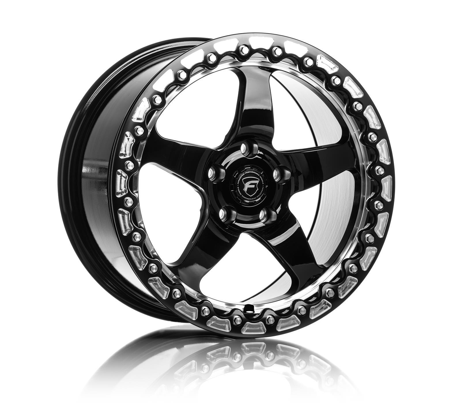 Forgestar D5 Drag Beadlock Gloss Black