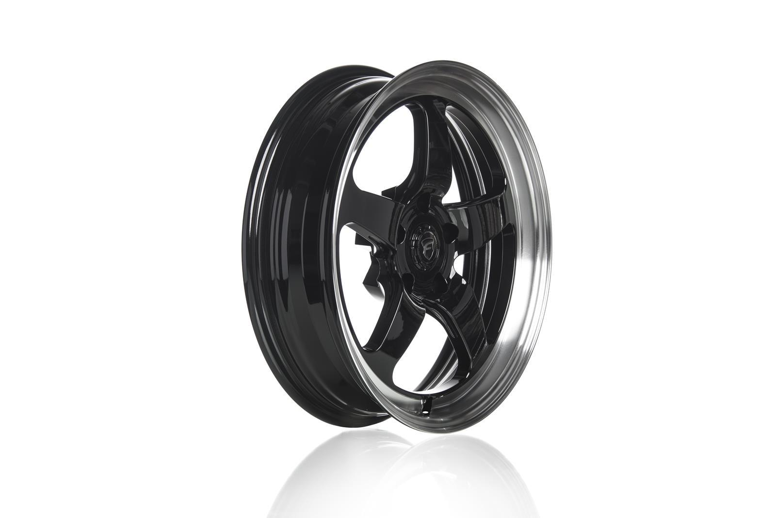 Forgestar D5 Drag Gloss Black Machined Wheels