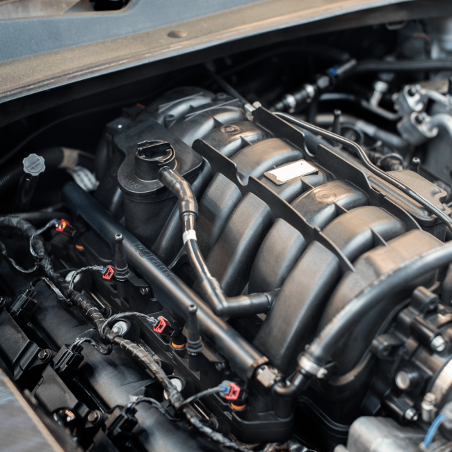 Grams Performance 05-18 Dodge Hemi 5.7L/6.1L/6.4L Fuel Rail - Black